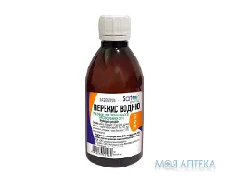 Перекис Водню Sator pharma розчин д/зовн. заст. 3% по 100 мл у флак.