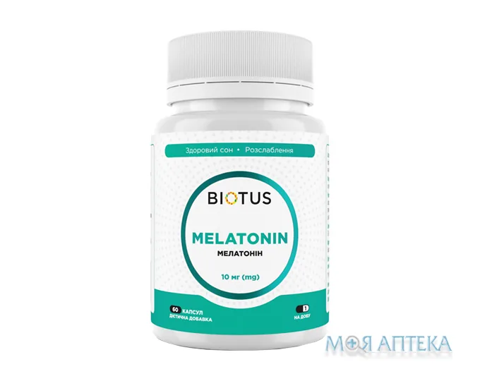 Biotus Melatonin (Біотус) Мелатонін капсули 10 мг №60