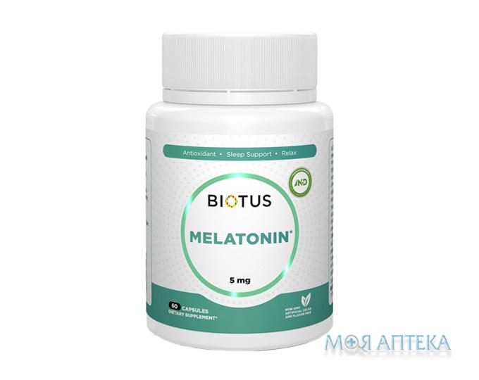 Biotus Melatonin (Біотус) Мелатонін капсули 5 мг №60