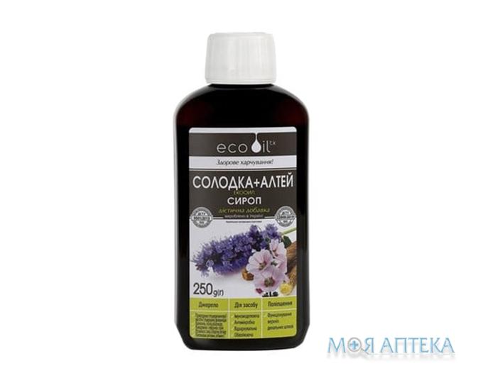 Солодка плюс Алтей-ЕКООІЛ сироп фл. 250 мл №1