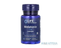 Life Extension (Лайф Екстеншн) Мелатонін пастилки 3 мг фл. №60