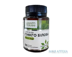 Гінкго Білоба (Health House) Хелз Хаус капсули 80 мг №50