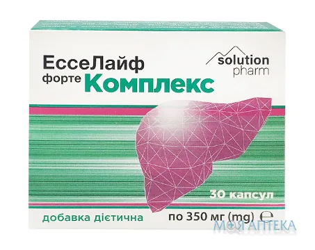 ЕссеЛайф Форте Solution Pharm капс. 350 мг №30