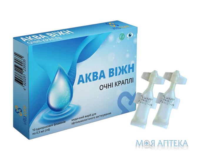 Аква Вижн VitaCore капли оч. по 0,5 мл во флак. №10