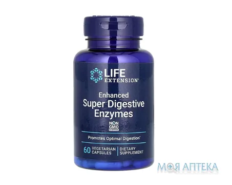 Life Extension (Лайф Екстеншн) Супер ферменти веганські капсули №60