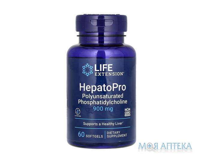 Life Extension (Лайф Екстеншн) Фосфатидилхолін ГепатоПро капсули 900 мг №60