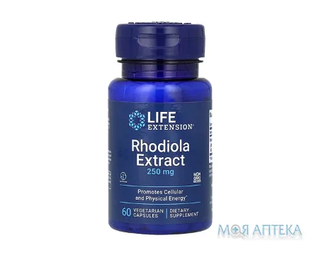 Life Extension (Лайф Екстеншн) Родіоли Рожевої екстракт капсули №60