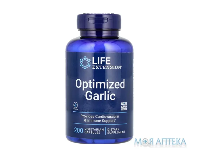 Life Extension (Лайф Екстеншн) Часник веганські капсули №200
