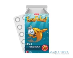 Ізівіт (EasyVit) Омега 3 з вітаміном D пастилки жувальні для дітей №30