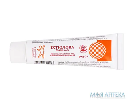Іхтіол Arbor Vitae мазь 10% 30 г туба