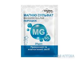 Магния Сульфат Solution Pharm порошок по 25 г в пак.