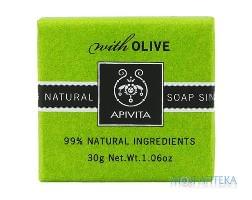 Apivita Natural Soap (Апивита) Мыло С Оливой 30 г