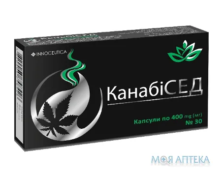 Канабісед капсули по 400 мг №30 (10х3)