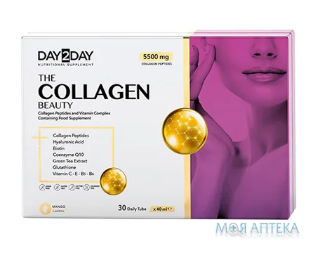 Колаген комплекс (Orzax Day2Day The Collagen Beauty) по 40 мл №30 у флак.