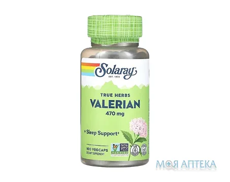 Solaray (Соларей) Валеріана капсули по 470 мг №100