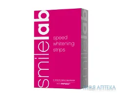 Смайллаб (Smilelab) Смужки Flash speed для відбілювання зубів 10 подвійних пакетів