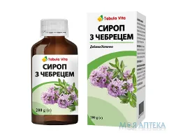 Сироп з чебрецем Tabula vita (Табула Віта) по 200 мл у флак.