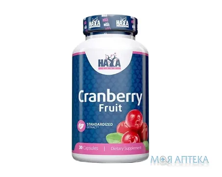 Haya Labs (Хайя Лабс) Екстракт плодів журавлини капсули №30