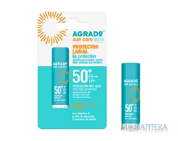 Agrado (Аградо) Бальзам для губ захисний SPF 50+ 4 мл