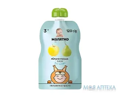 Пюре Малятко яблуко і груша 120 г