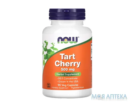 NOW (Нау) Вишня Монморансі капсули по 500 мг №90