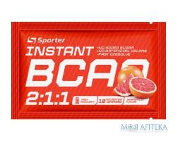 Sporter (Спортер) Амінокислоти BCAA 2:1:1 Instant грейпфрут 10 г
