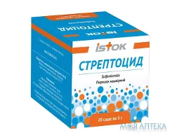 Стрептоцид порошок 2 г №20 в саше