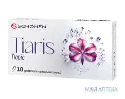 Тіаріс супозиторії вагінальні №10