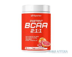 Sporter (Спортер) Амінокислоти BCAA 2:1:1 Instant грейпфрут 300 г