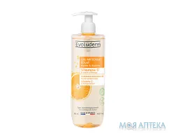 Еволюдерм (Evoluderm) Гель для обличчя очищуючий з вітаміном C для сяйва шкіри 500 мл