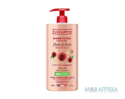 Еволюдерм (Evoluderm) Шампунь для волосся з рициновою олією 1000 мл