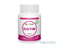 Biotus Biotin (Біотус) Біотин капсули по 300 мкг №100