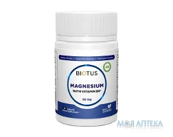 Biotus (Біотус) Магній і B6 таблетки по 50 мг №30 у бан.