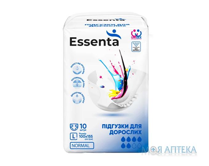 Підгузки для дорослих Essenta+ (Ессента+) Normal L №10