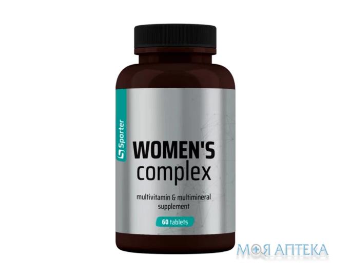 Sporter (Спортер) Вітаміни для жінок Womens Complex таблетки №60