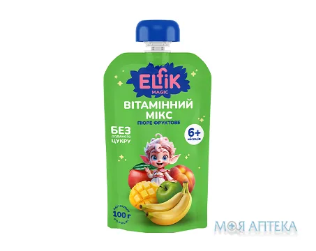 Пюре Elfik Magic Вітамінний Мікс 100 г