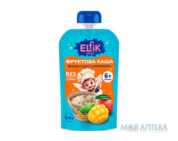 Каша фруктова Elfik Magic Яблуко Манго Мультизлак 110 г
