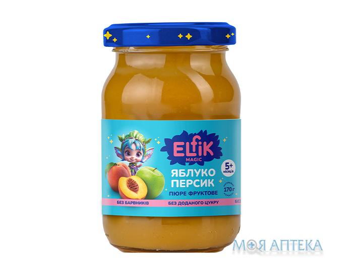 Пюре Elfik Magic Яблуко Персик 170 г