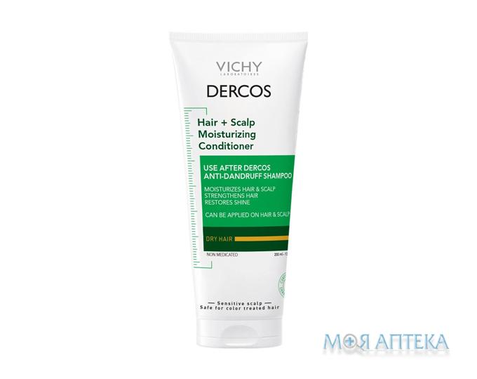 Vichy Dercos Anti-dandruff (Віші Деркос Анті Дандраф) Кондиціонер проти лупи для усіх типів волосся та подразненої шкіри голови, 200 мл