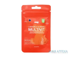 Sway (Свей) Мультивітамін Baum Pharm пастилки желейні пектинові смак полуниці №10