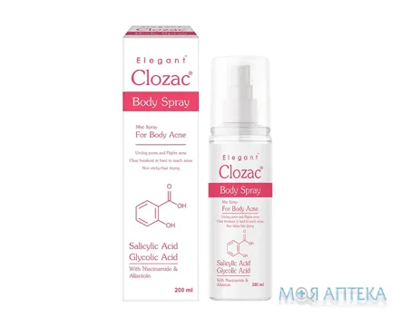 Clozac (Клозак) Спрей для тіла 200 мл