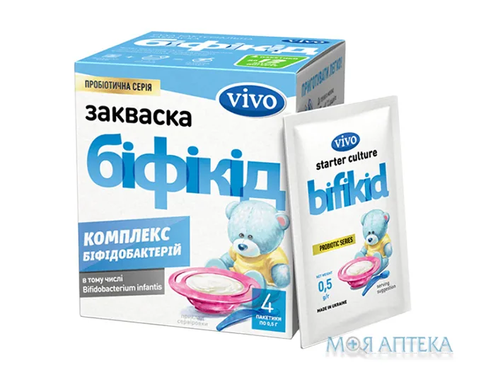 Закваска Біфікід Vivo 0,5 г №4