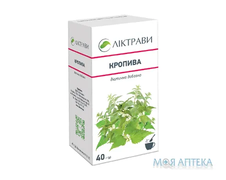 Кропива листя по 40 г у пач. з внут. пак.