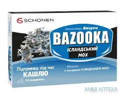 Базука Ісландський мох льодяники №24 (12х2)