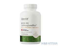 Ostrovit (Островіт) Ашваганда KSM-66 капсули №120 у флак.