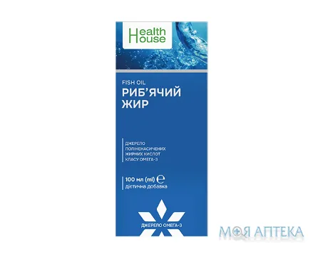 Риб`ячий Жир (Health House) Хелз Хаус 100 мл