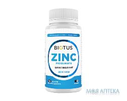 Biotus Zinc Picolinate (Біотус) Цинк піколінат капсули по 22 мг №100