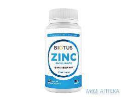 Biotus Zinc Picolinate (Біотус) Цинк піколінат капсули по 15 мг №100