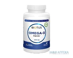 Biotus Omega-3 Fish Oil (Біотус) Омега-3 ісландський риб`ячий жир капс. 500 мг №180