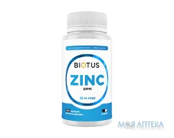 Biotus Zinc (Біотус) Цинк капсули по 32 мг №100
